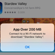 Illustration for article titled Apples 150 MB App Download Cap Raised To 200 MB, Still Dumb